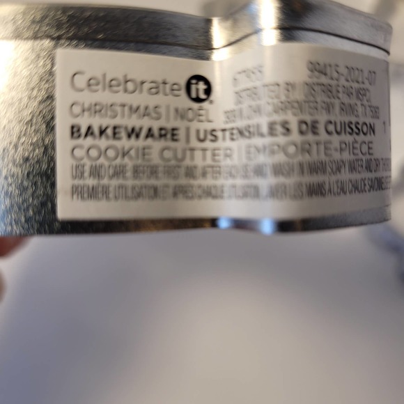 Celebrate It Christmas Tree GM4510 NWT Bundle 4 Cookie Cutters & Cookie Cookbook - Picture 4 of 9